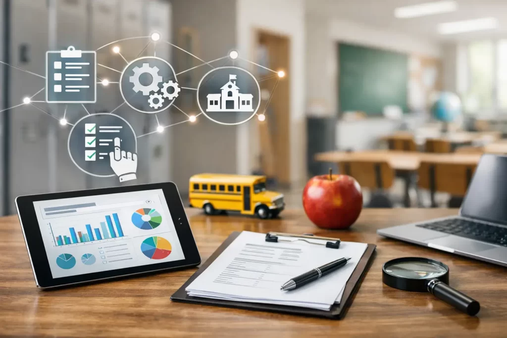 Automatización de auditorías escolares eficaz