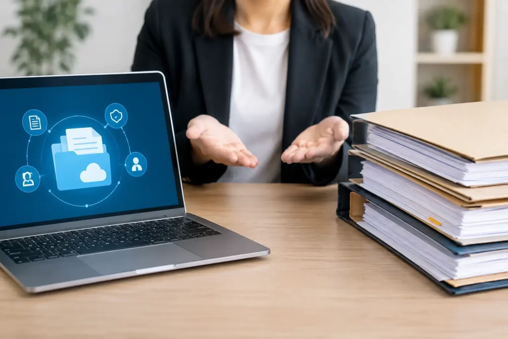 Expediente digital vs archivo físico: qué conviene