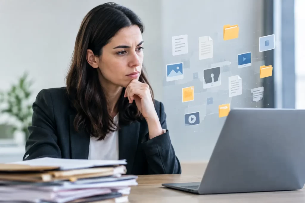 Riesgos de datos no estructurados en la empresa