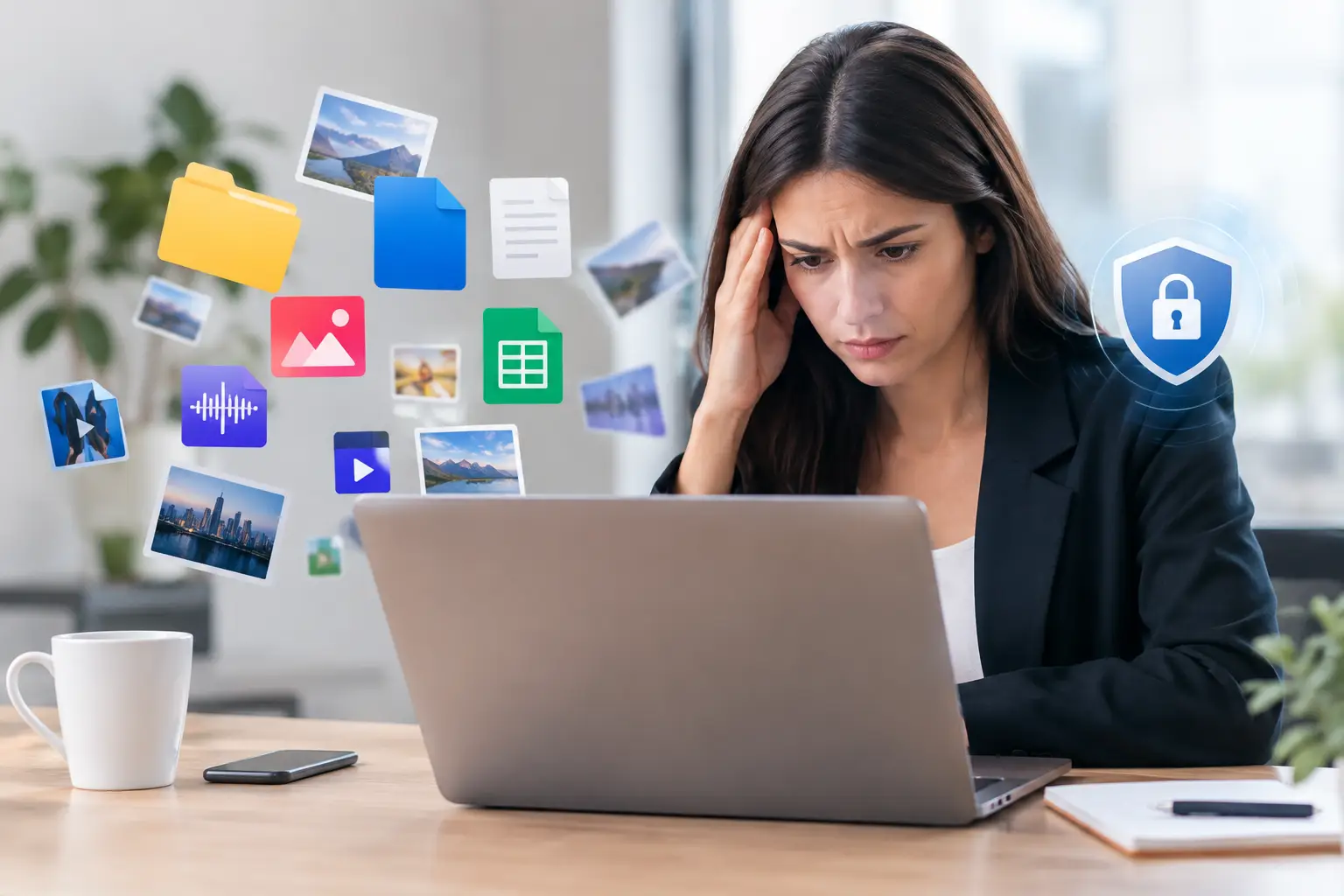 Riesgos de datos no estructurados en su empresa